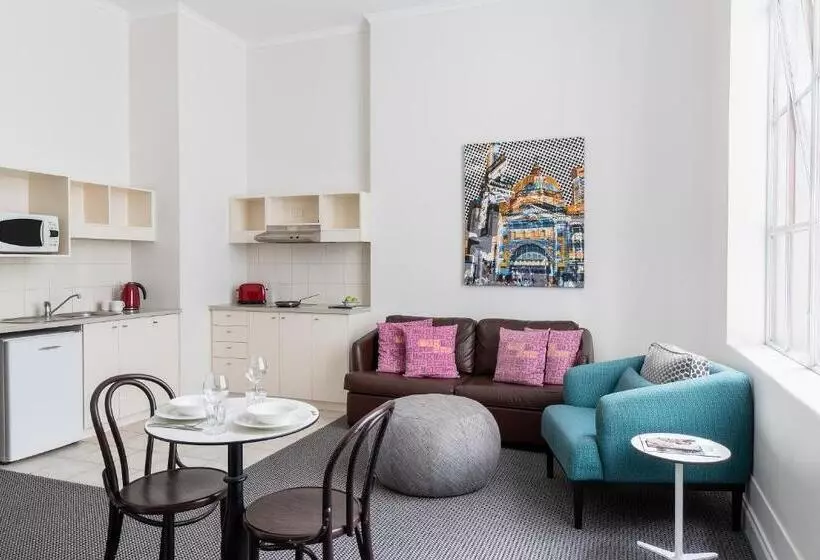 آپارتمان 1 خوابه, Quality Apartments Melbourne Central