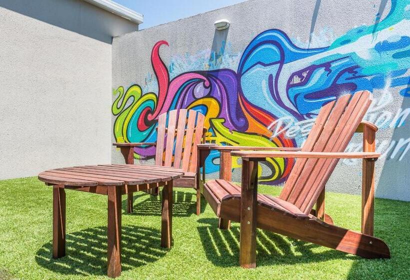 テラスつきの２ベッドルームアパートメント, Quality Apartments Melbourne Central