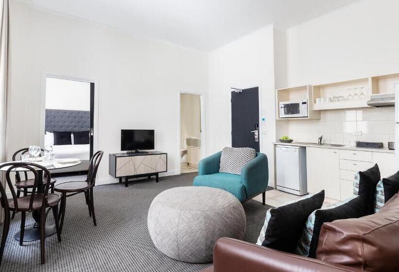 ２ベッドルームアパートメント, Quality Apartments Melbourne Central