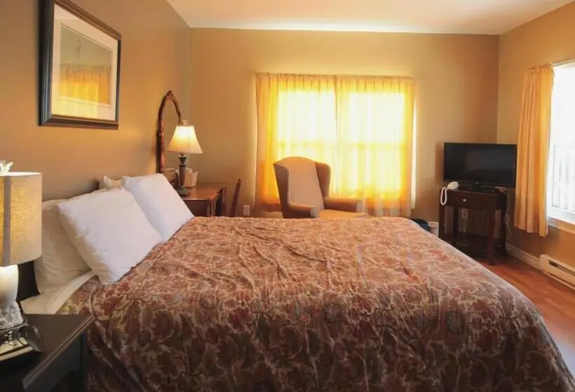 キングサイズベッドのスイートルーム, Seawind Landing Country Inn