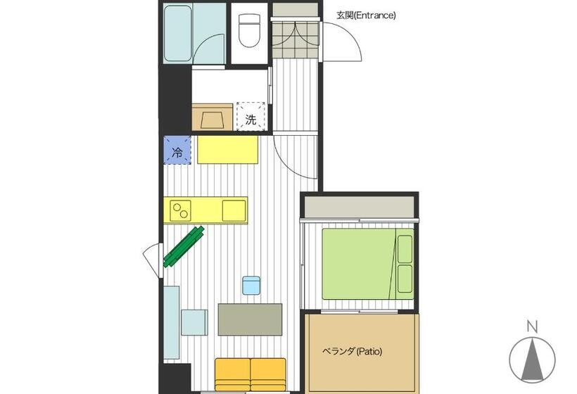 Апартаменты Deluxe 1 Спальня, Section L Ginza East