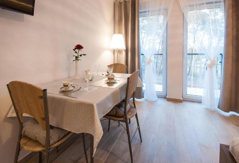 Студия Стандарт, Osiedle Cesarskie Apartamenty   Parking   Apartamenty Bryza