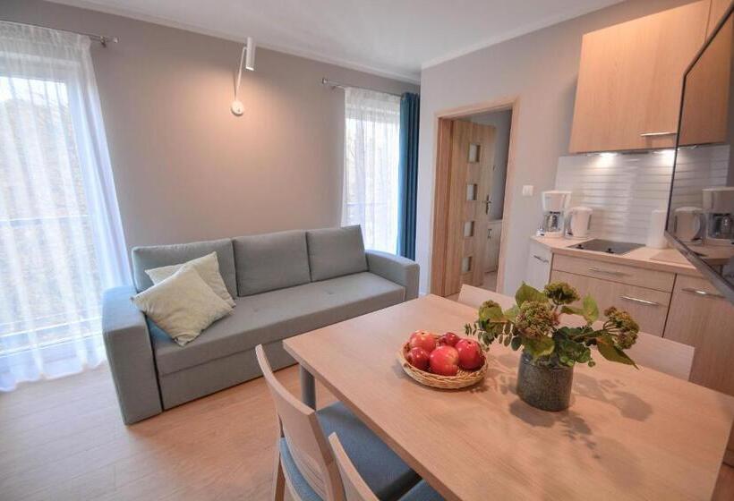 شقة غرفتين, Osiedle Cesarskie Apartamenty   Parking   Apartamenty Bryza
