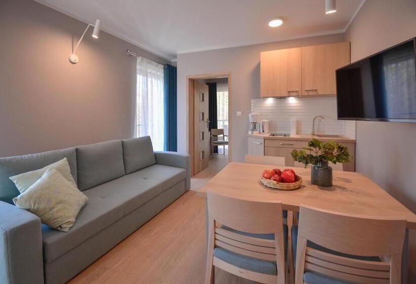 Апартаменты 2 Спальни, Osiedle Cesarskie Apartamenty   Parking   Apartamenty Bryza