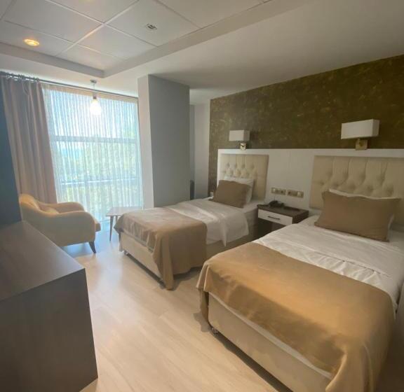 غرفة قياسية مطلّة علي البحر, Alarga Premier Otel