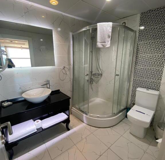 オーシャンビューデラックスルームバルコニー付き, Alarga Premier Otel