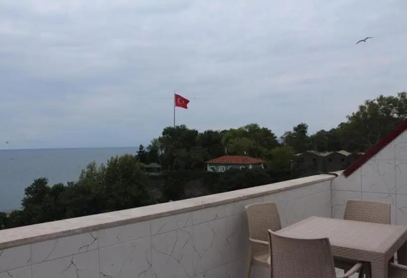 Deluxe-huone Merinäkymä Parveke, Alarga Premier Otel