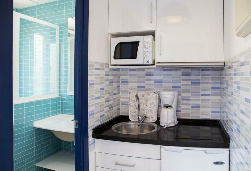 스탠다드 스튜디오 더블 침대, Apartamentos Ecuador Park