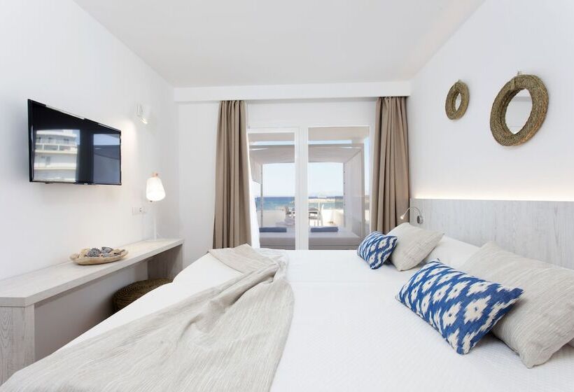 プレミアムアパートメント、1ベッドルーム 、オーシャンビュー, Apartamentos Ses Roquetes