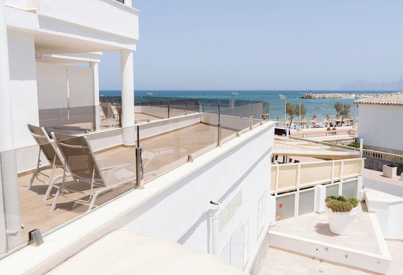 プレミアムアパートメント、1ベッドルーム 、オーシャンビュー, Apartamentos Ses Roquetes