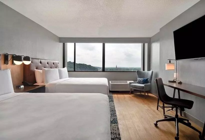 اتاق استاندارد با 2 تخت دوبل, Four Points By Sheraton Boston Newton