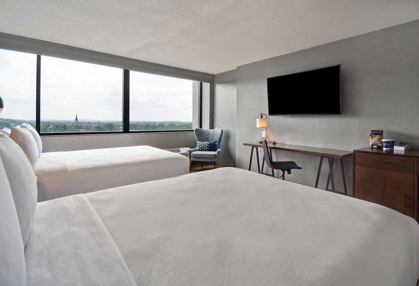 Номер Стандарт 2 Двуспальные Кровати, Four Points By Sheraton Boston Newton