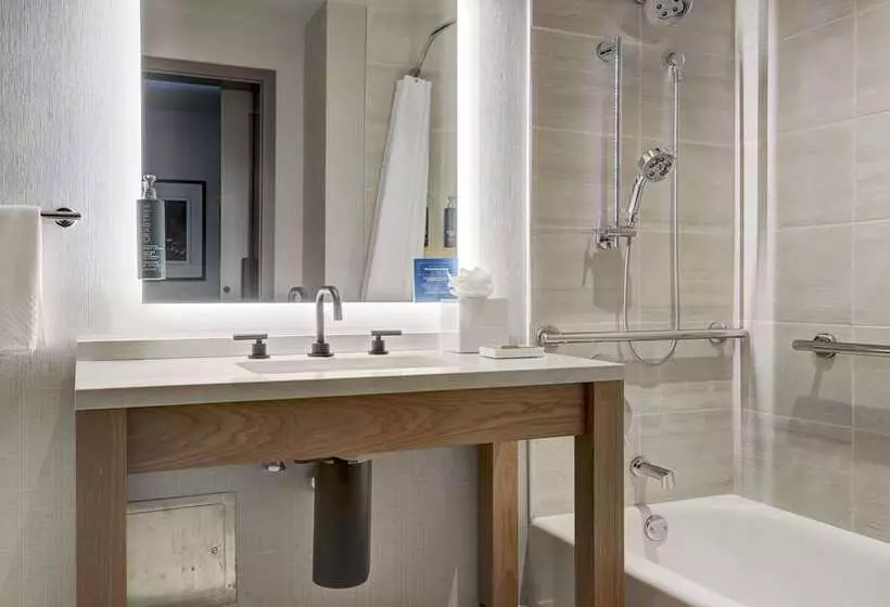 اتاق استاندارد با تخت بزرگ, Hilton New York Times Square