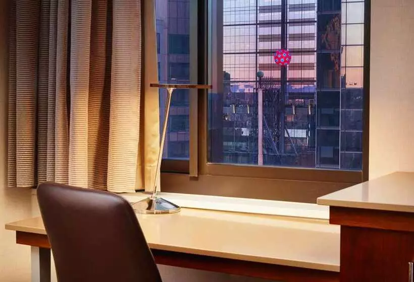 اتاق استاندارد با تخت بزرگ, Hilton New York Times Square