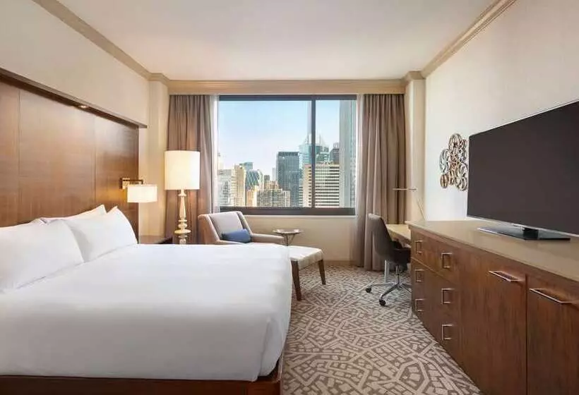 اتاق استاندارد با تخت بزرگ, Hilton New York Times Square