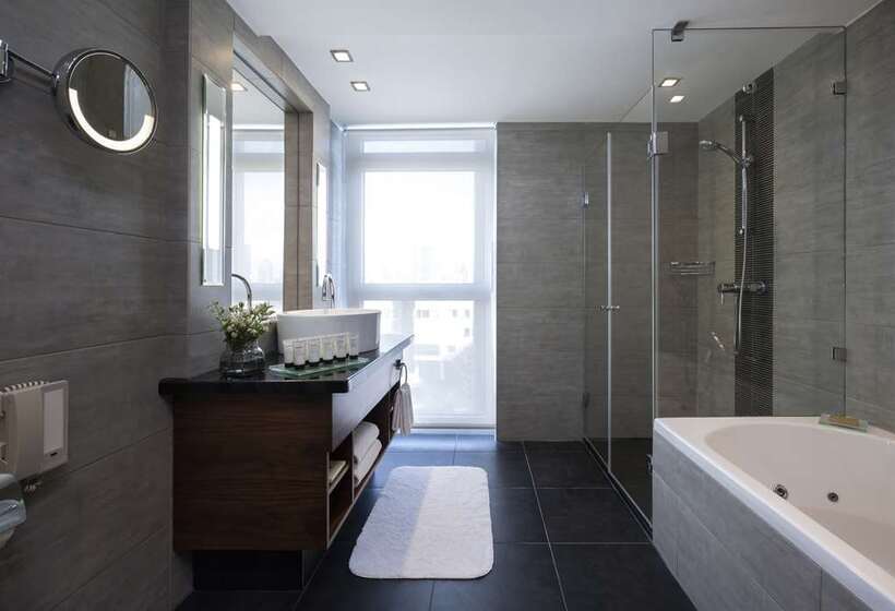 带城市景观的标准间, Hilton New York Times Square