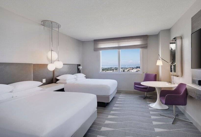 Номер Стандарт 2 Двуспальные Кровати, Hyatt Regency Los Angeles International Airport