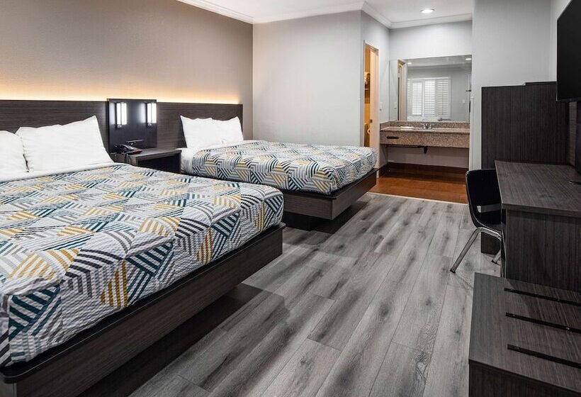 غرفة قياسية, Motel 6anaheim, Ca  Convention Center