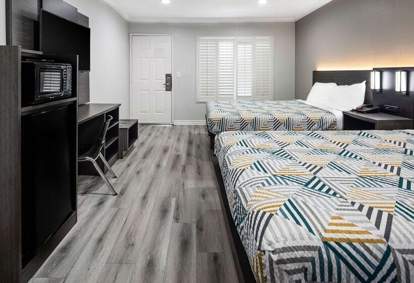 غرفة قياسية, Motel 6anaheim, Ca  Convention Center