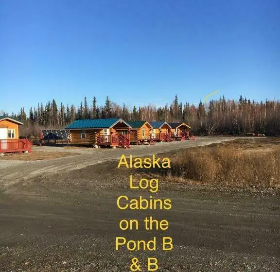 １ベッドルームハウス, Alaska Log Cabins On The Pond