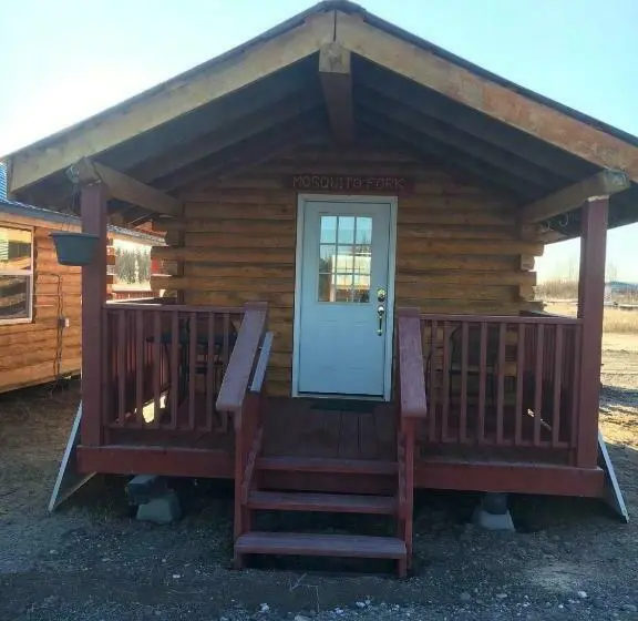 １ベッドルームハウス, Alaska Log Cabins On The Pond