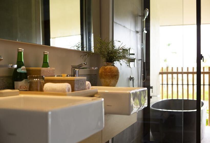 חדר סטנדרט מיטה זוגית נוף לים, Sheraton Belitung Resort