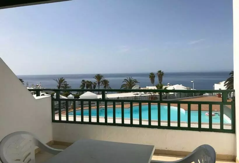 آپارتمان 1 خوابه با چشم‌انداز استخر, Apartamentos Los Pueblos