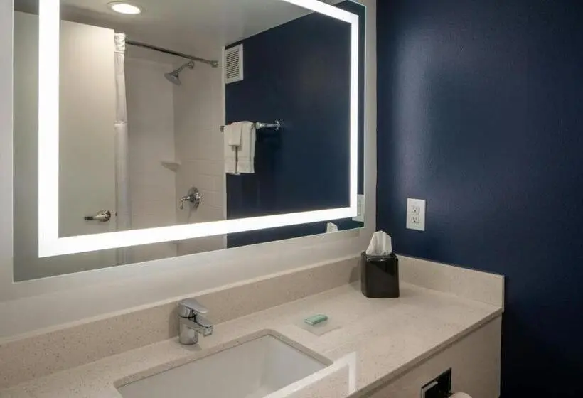 キングサイズベッドのスイートルーム, City Express by Marriott New Orleans I-10