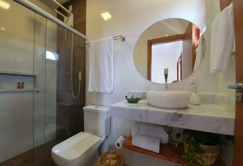 חדר סטנדרט נוף לבריכה, Pousada Vila Santa Maria