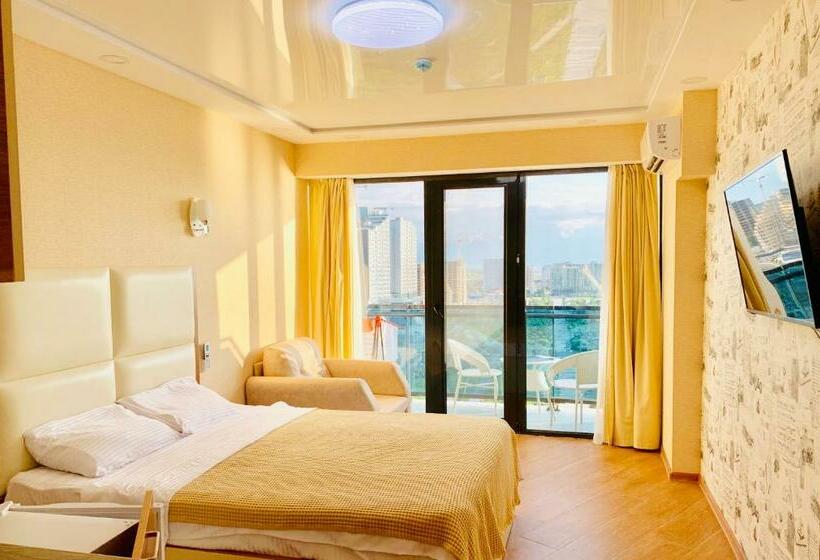 استودیوی استاندارد با چشم‌انداز دریا, Sea View Apartments Orbi Beach Tower