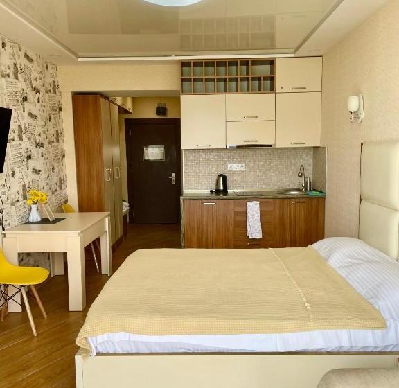 استودیوی استاندارد با چشم‌انداز دریا, Sea View Apartments Orbi Beach Tower