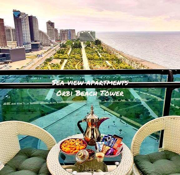استودیوی استاندارد با چشم‌انداز دریا, Sea View Apartments Orbi Beach Tower