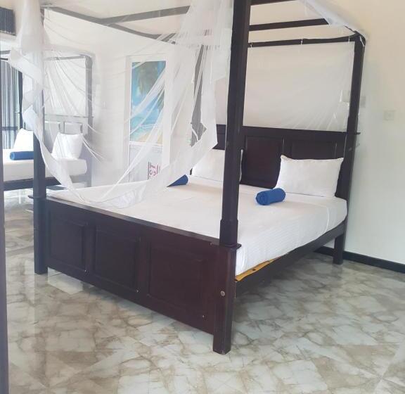 디럭스 테라스 룸 바다 전망, Sea Port Hiriketiya