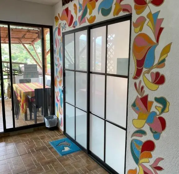 テラス付き1ベッドルームアパートメント, Casa Italia Guest House
