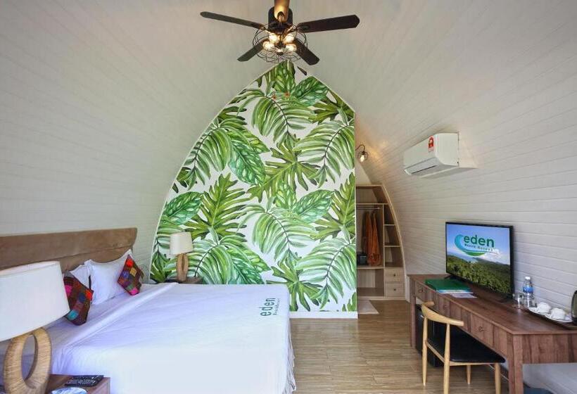 بنجلو قياسى مطلّ علي الحديقة, Eden Beach Resort By Ehm