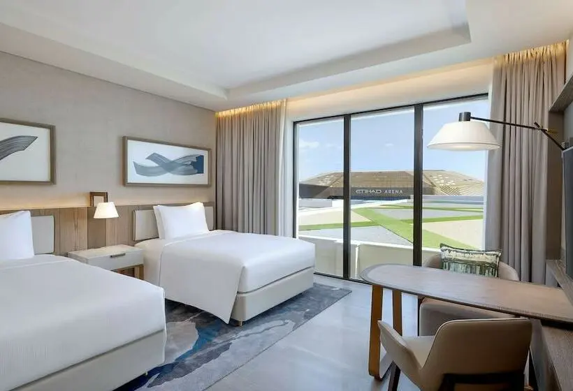 اتاق لوکس با چشم‌انداز, Hilton Abu Dhabi Yas Island