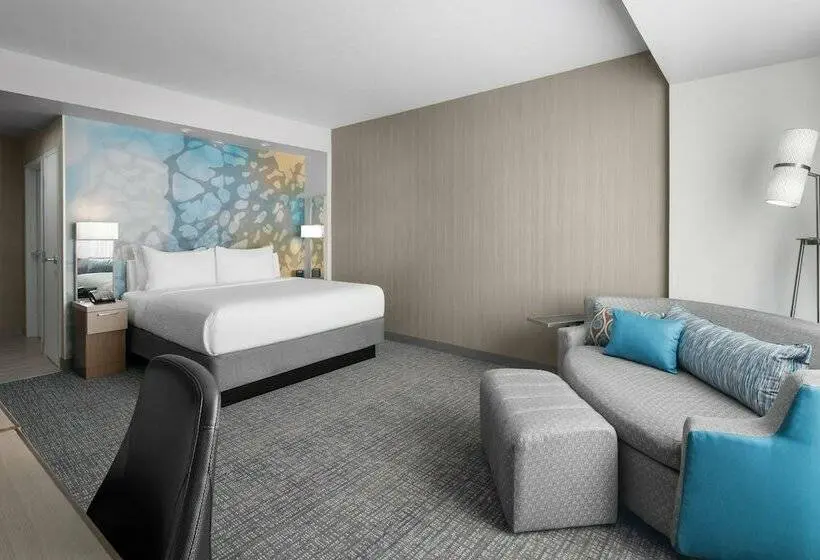 景色の見えるダブルベッドスタンダードルーム, Courtyard By Marriott Clearwater Beach