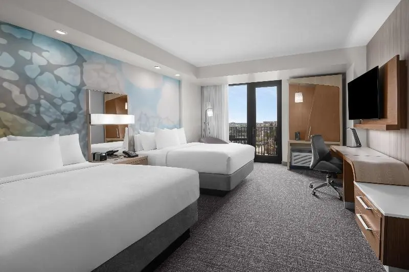 クイーンサイズベッドのスタンダードルーム, Courtyard By Marriott Clearwater Beach