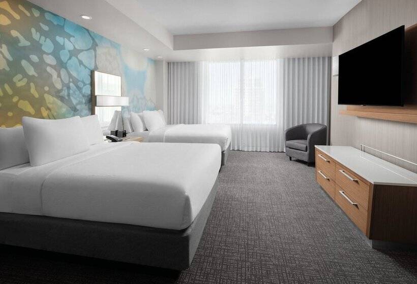 غرفه قياسيه سريرين مزدوجين, Courtyard By Marriott Clearwater Beach