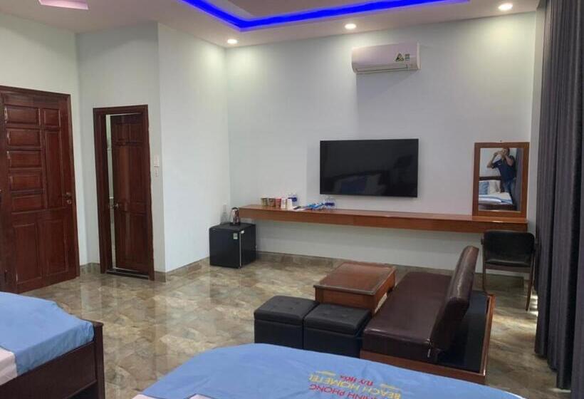 اتاق استاندارد با بالکن, Khách Sạn Nghinh Phong Beach Tuy Hòa