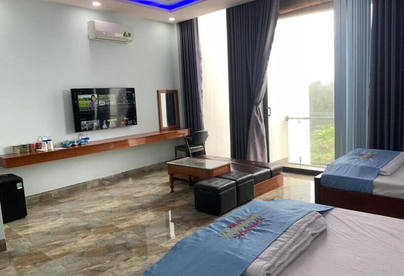 اتاق استاندارد با بالکن, Khách Sạn Nghinh Phong Beach Tuy Hòa