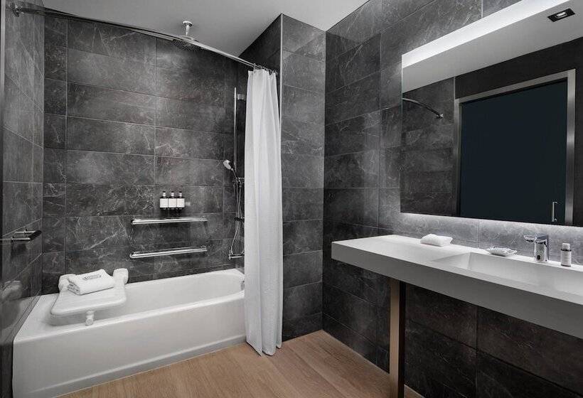 带2个双人床的标准工作室, Ac Hotel By Marriott Orlando Downtown