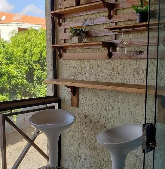 آپارتمان 1 خوابه با چشم‌انداز, Flat Hotel Fazenda Monte Castelo   Gravatá