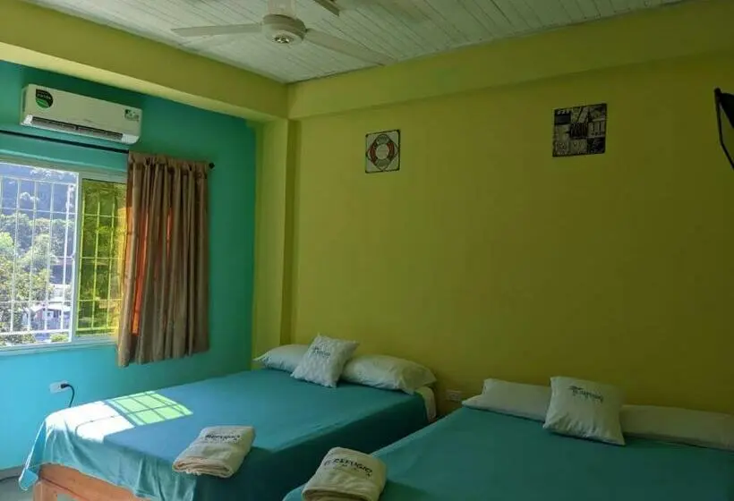 Familienzimmer, El Refugio Minca