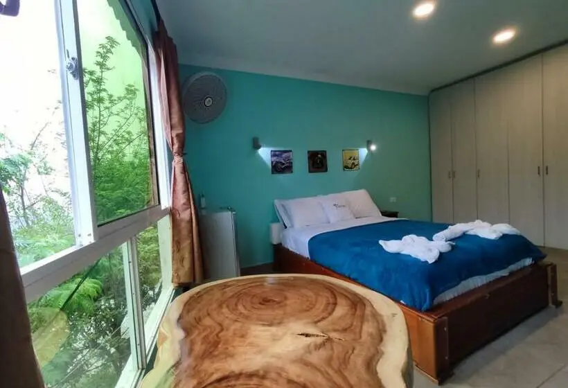 Standardzimmer Bergblick, El Refugio Minca