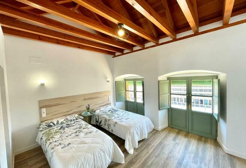 اتاق استاندارد با چشم‌انداز, La Despensa De La Corredera Hostal