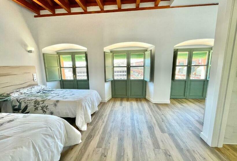 اتاق استاندارد با چشمانداز, La Despensa De La Corredera Hostal