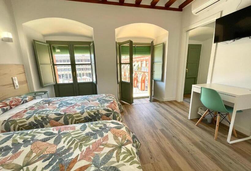 اتاق استاندارد با چشم‌انداز, La Despensa De La Corredera Hostal