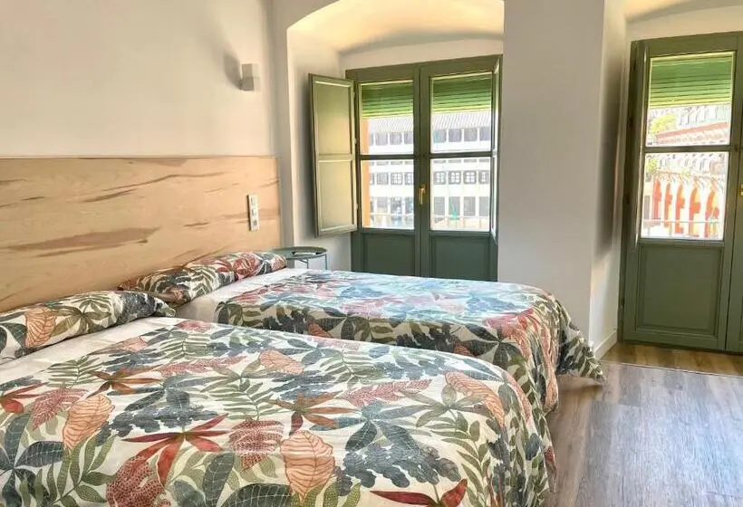 اتاق استاندارد با چشمانداز, La Despensa De La Corredera Hostal