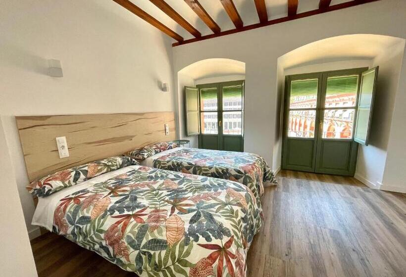 اتاق استاندارد با چشمانداز, La Despensa De La Corredera Hostal